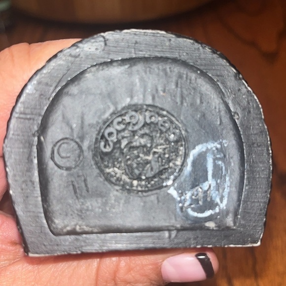 Coco Joe’s Vintage Tiki God Kanaloa #291 Made In Hawaii Black Lava 8.25" Tall - Picture 7 of 7